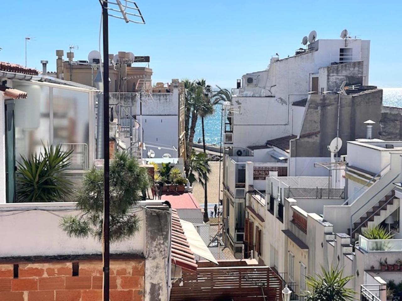 Unique Studio Apartment With Amazing Terrace Sitges Centre Beach Экстерьер фото