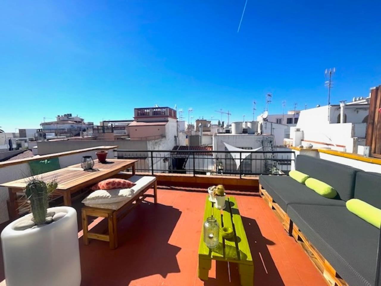 Unique Studio Apartment With Amazing Terrace Sitges Centre Beach Экстерьер фото