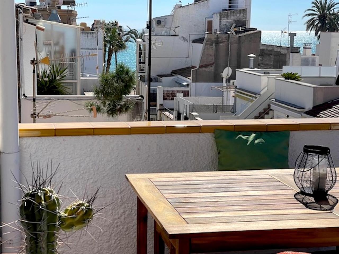 Unique Studio Apartment With Amazing Terrace Sitges Centre Beach Экстерьер фото